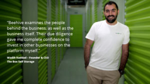 Wadih, Founder $ CEO, The Box Self Storage